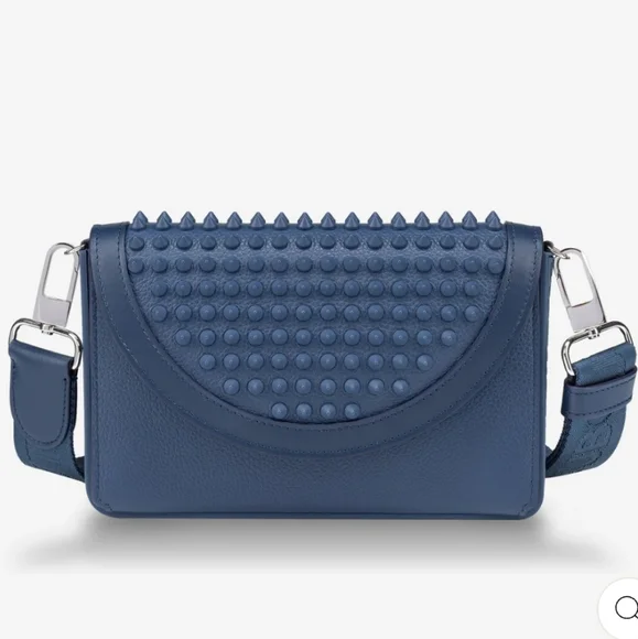 NWT$1,050 Christian Louboutin Logo Crossbody Explorafunk Wallet On Chain Unisex - Picture 2 of 16